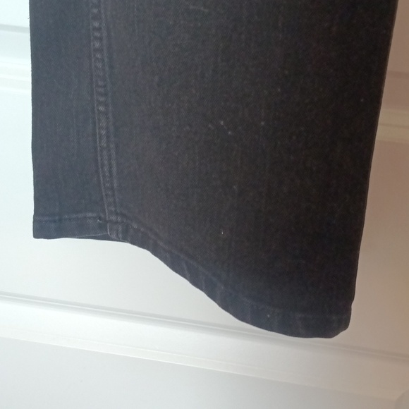 VTG Simply Vera Wang 5 pocket jeans 33/30 black with VS on back pockets boot cut - Picture 11 of 13